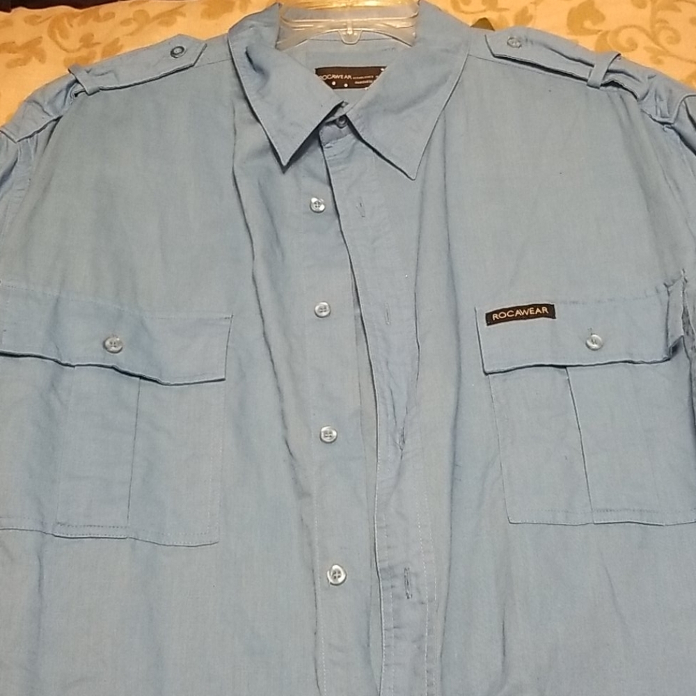 Men's 3XL Rocawear Linen shirt